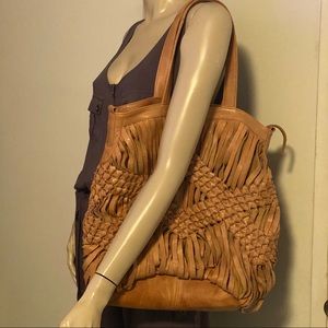 Day & mood leather bag